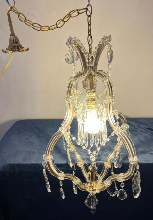 LAMPADARIO "Maria Teresa" Gabbia